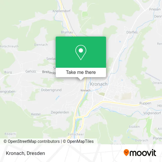 Карта Kronach