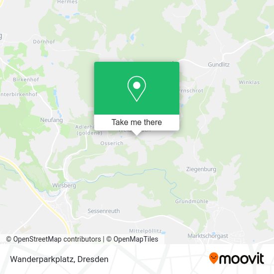 Карта Wanderparkplatz