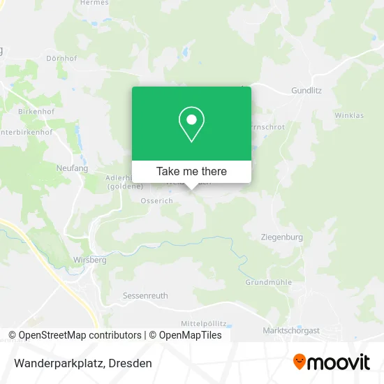 Карта Wanderparkplatz