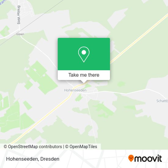 Карта Hohenseeden