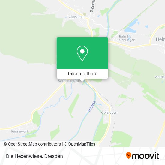 Карта Die Hexenwiese
