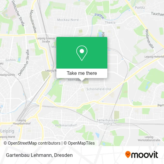 Карта Gartenbau Lehmann