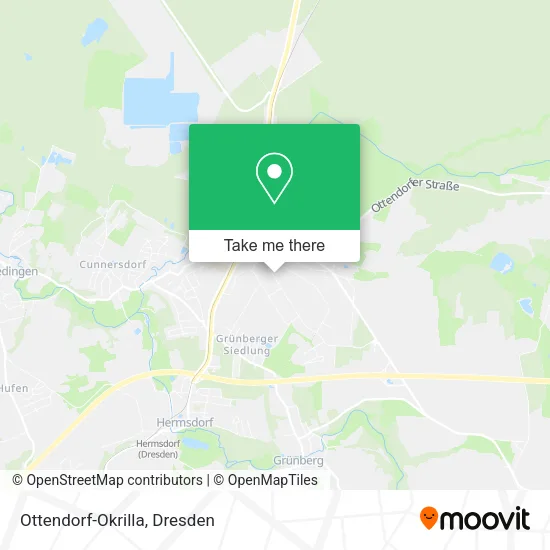 Карта Ottendorf-Okrilla