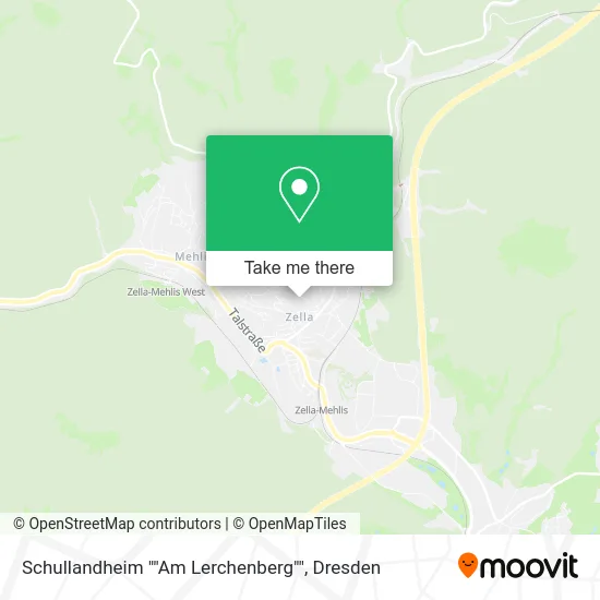 Карта Schullandheim ""Am Lerchenberg""