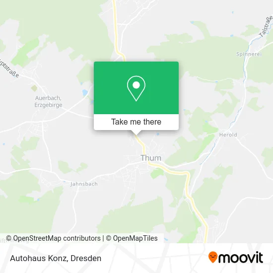 Карта Autohaus Konz