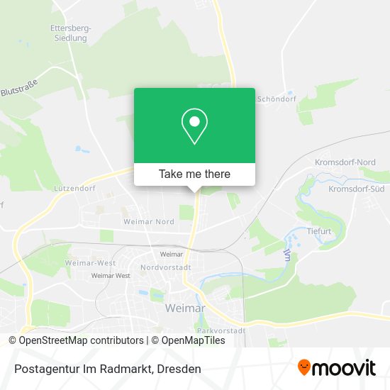 Карта Postagentur Im Radmarkt
