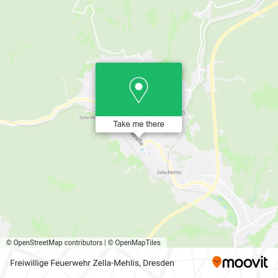 Карта Freiwillige Feuerwehr Zella-Mehlis