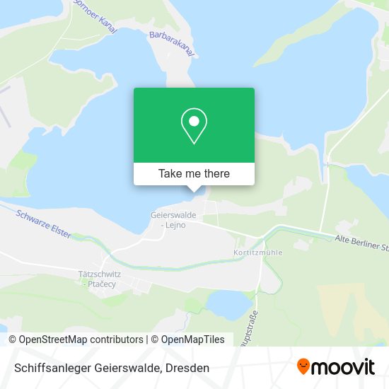 Карта Schiffsanleger Geierswalde