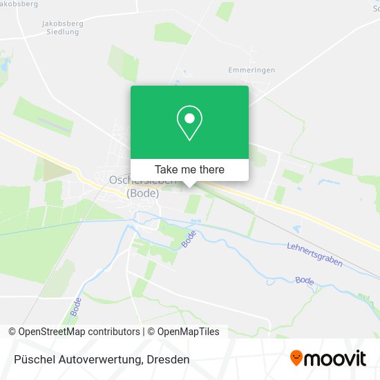 Карта Püschel Autoverwertung