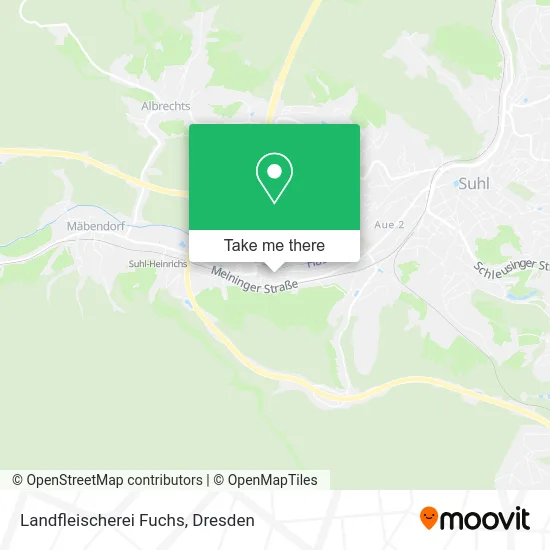 Карта Landfleischerei Fuchs