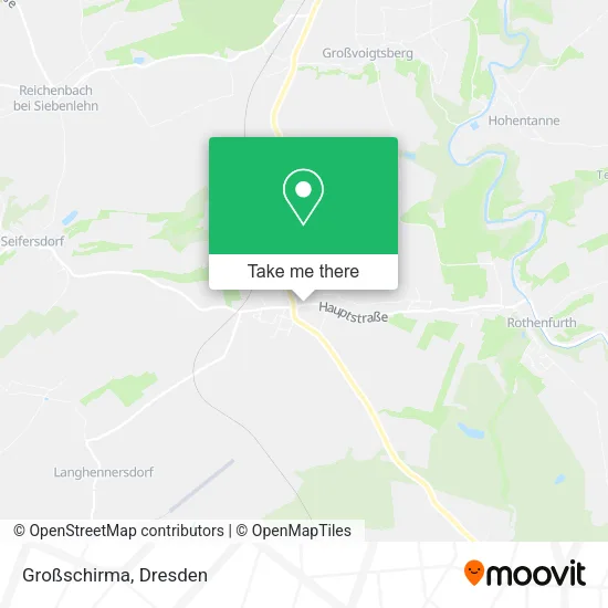 Карта Großschirma