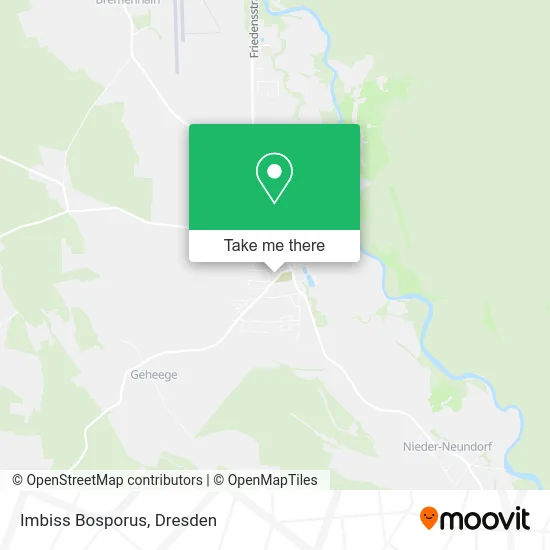 Карта Imbiss Bosporus