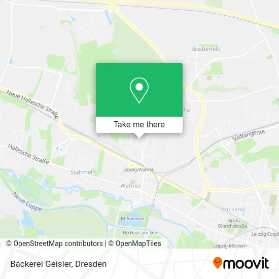 Карта Bäckerei Geisler