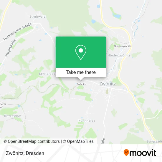 Карта Zwönitz