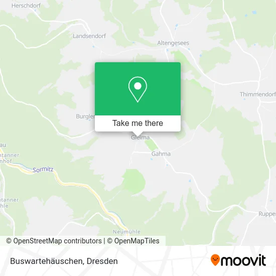 Карта Buswartehäuschen