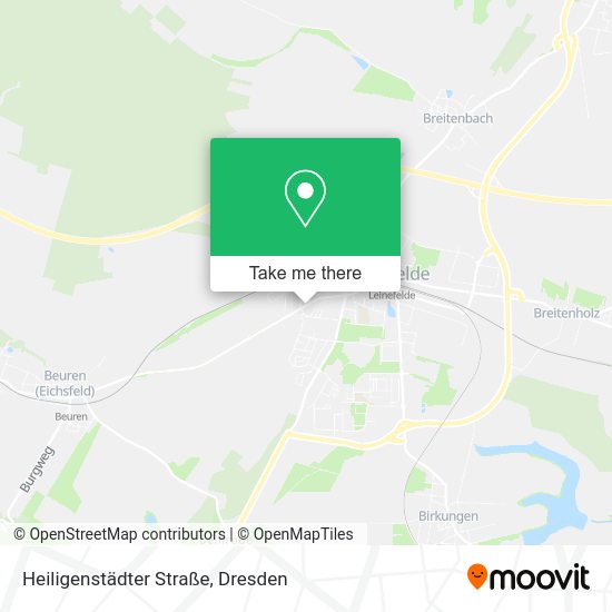 Карта Heiligenstädter Straße