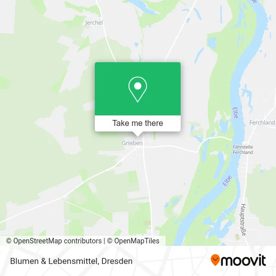 Карта Blumen & Lebensmittel