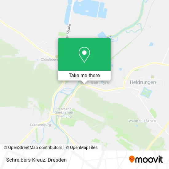 Карта Schreibers Kreuz