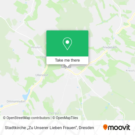 Карта Stadtkirche „Zu Unserer Lieben Frauen“