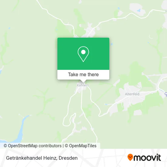 Карта Getränkehandel Heinz