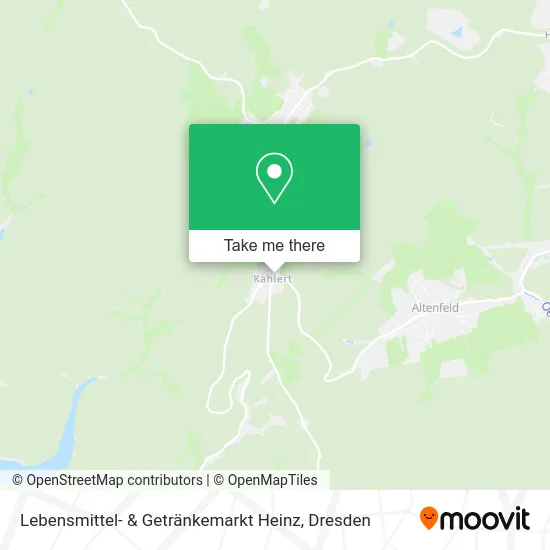 Карта Lebensmittel- & Getränkemarkt Heinz