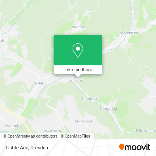 Карта Lichte Aue
