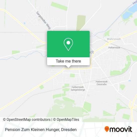 Карта Pension Zum Kleinen Hunger