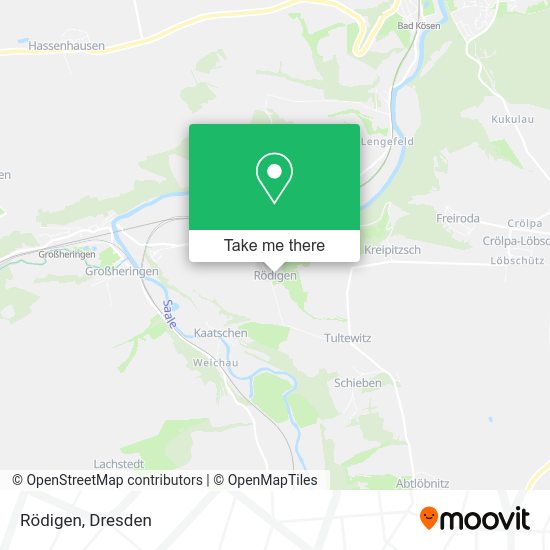 Карта Rödigen