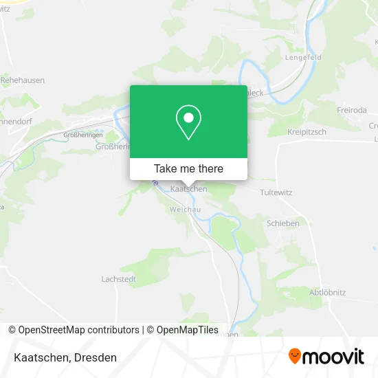 Карта Kaatschen