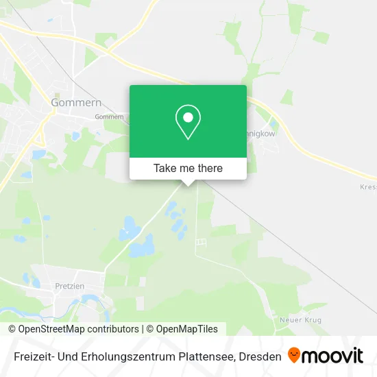 Карта Freizeit- Und Erholungszentrum Plattensee