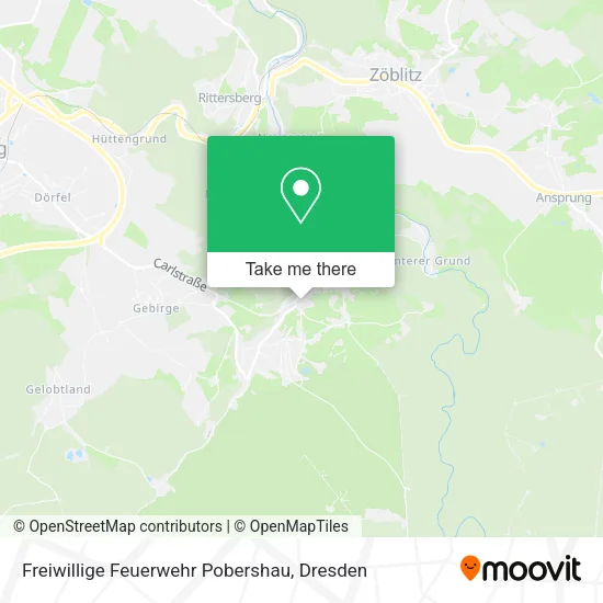 Карта Freiwillige Feuerwehr Pobershau