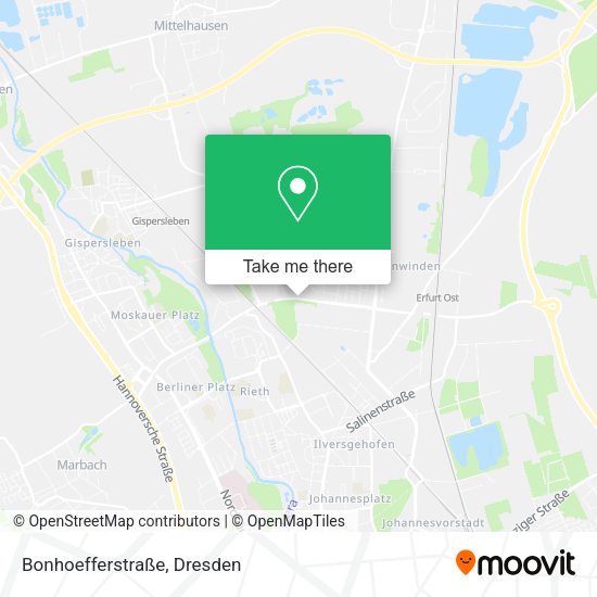 Карта Bonhoefferstraße