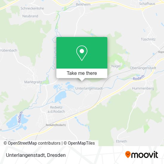 Карта Unterlangenstadt