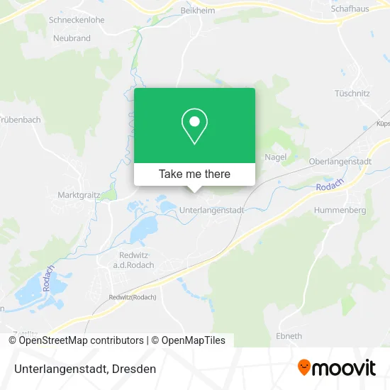 Карта Unterlangenstadt