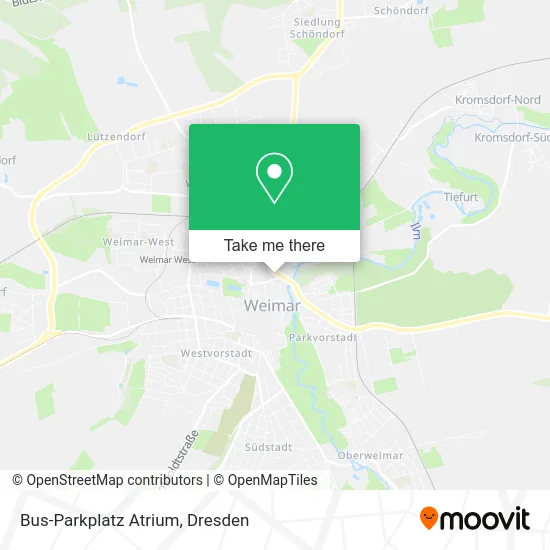 Карта Bus-Parkplatz Atrium