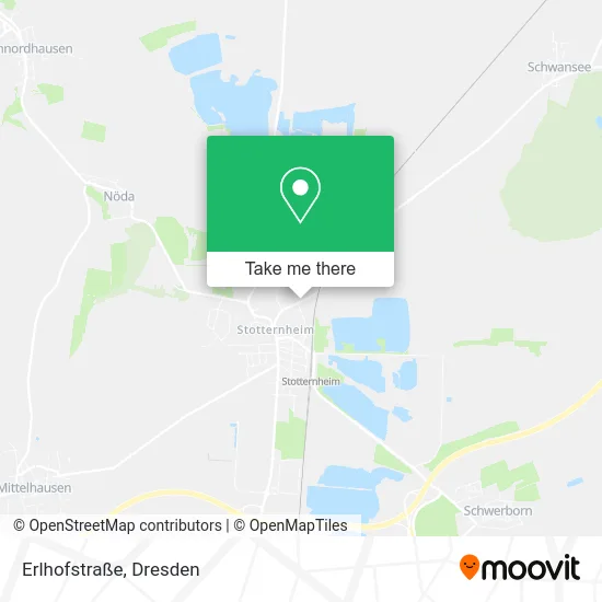 Карта Erlhofstraße