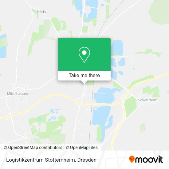 Карта Logistikzentrum Stotternheim