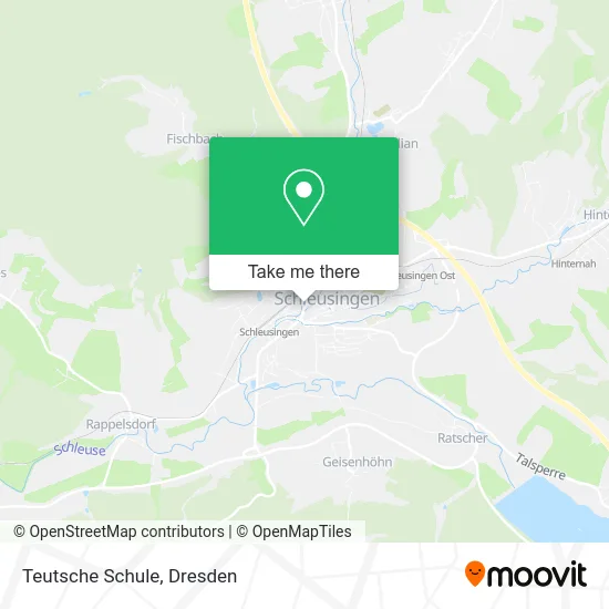 Карта Teutsche Schule