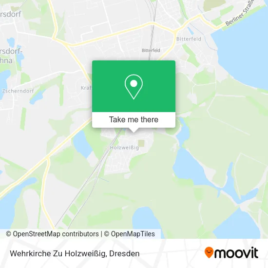 Карта Wehrkirche Zu Holzweißig