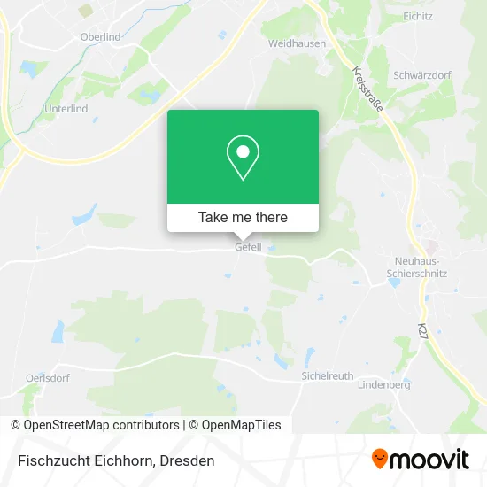 Карта Fischzucht Eichhorn
