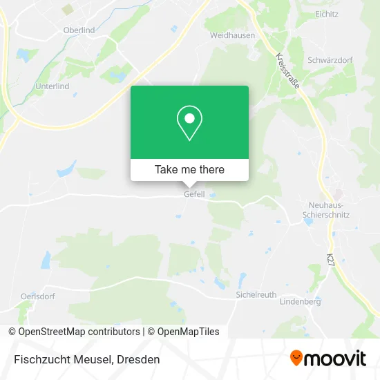 Карта Fischzucht Meusel