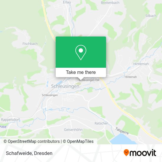 Карта Schafweide