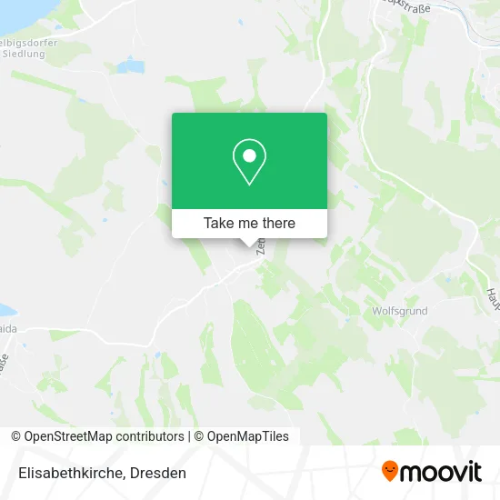 Карта Elisabethkirche