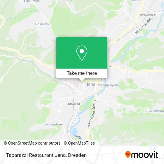 Карта Taparazzi Restaurant Jena