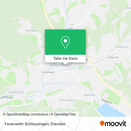 Карта Feuerwehr Schleusingen