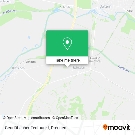 Карта Geodätischer Festpunkt
