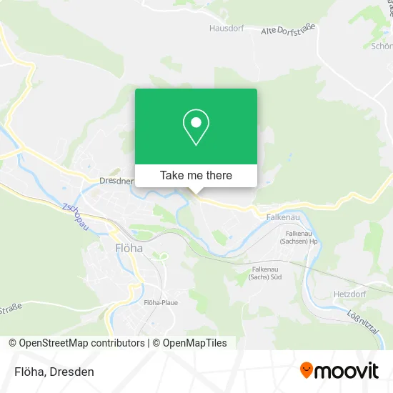 Карта Flöha