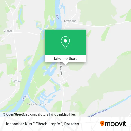 Карта Johanniter Kita ""Elbschlümpfe""