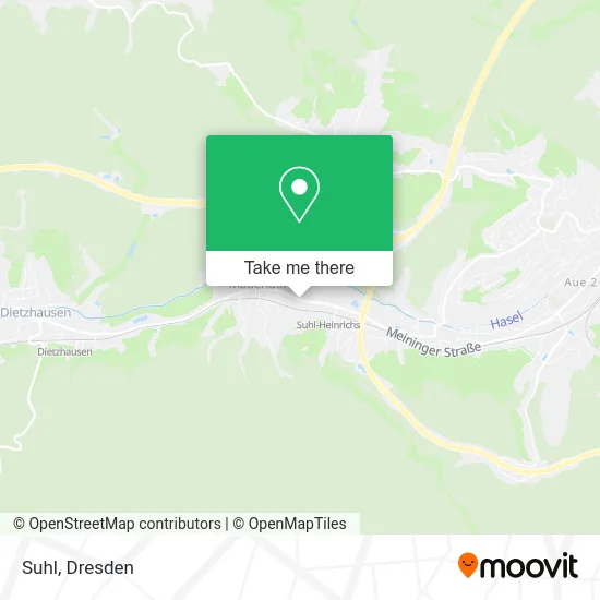Suhl map