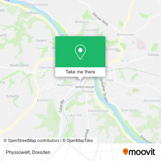 Карта Physiowelt